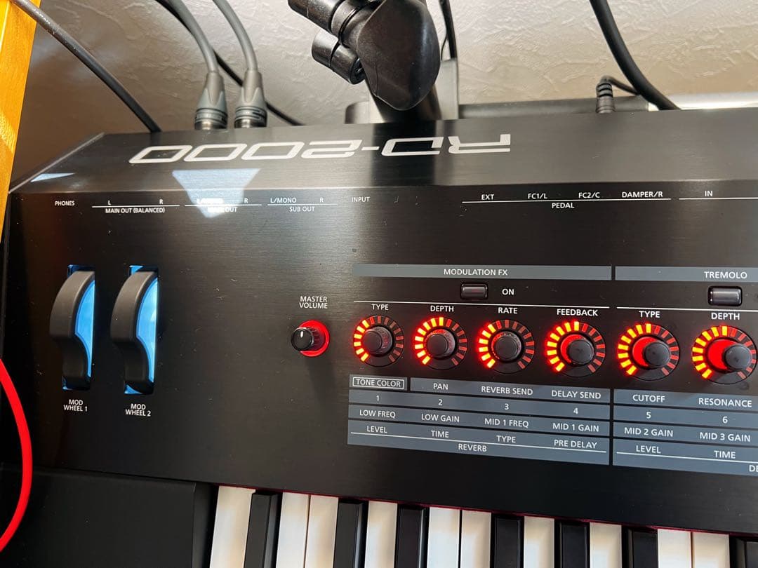 【完動美品】Roland RD-2000 高級シンセサイザー