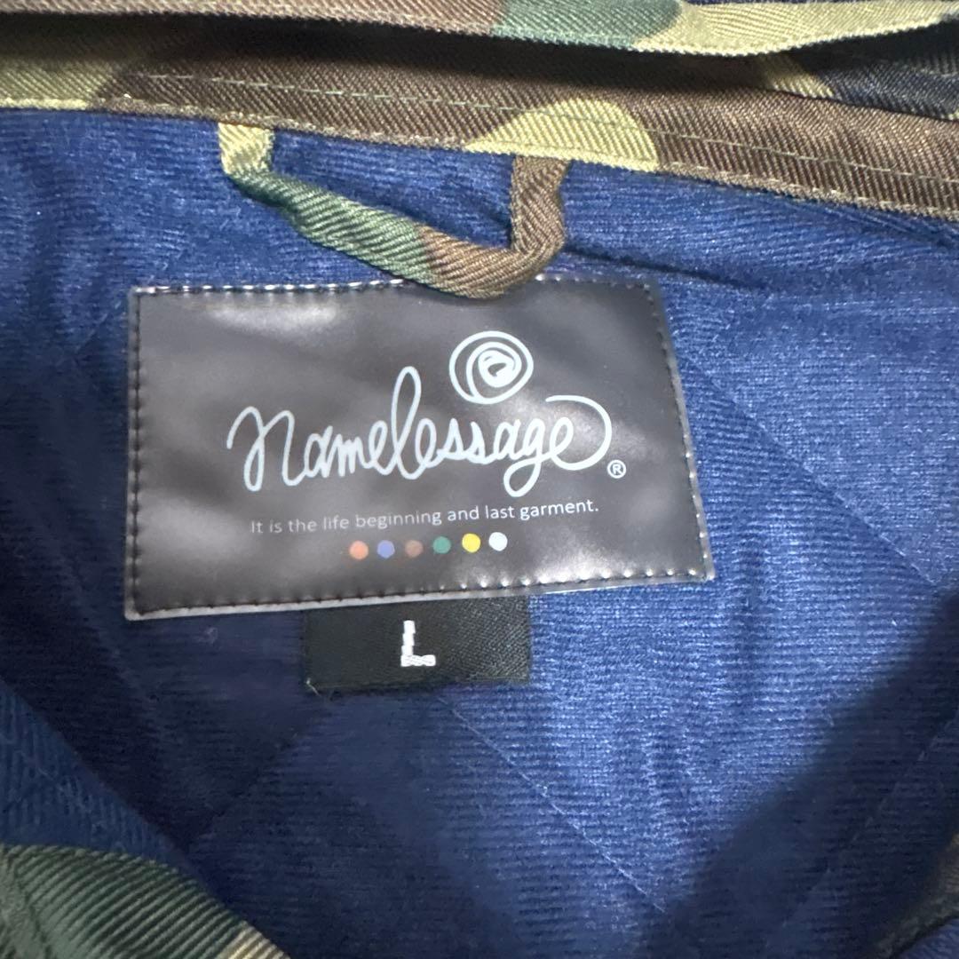 namelessage（ネームレスエイジ）迷彩柄ジャケットとパンツセット　L美品