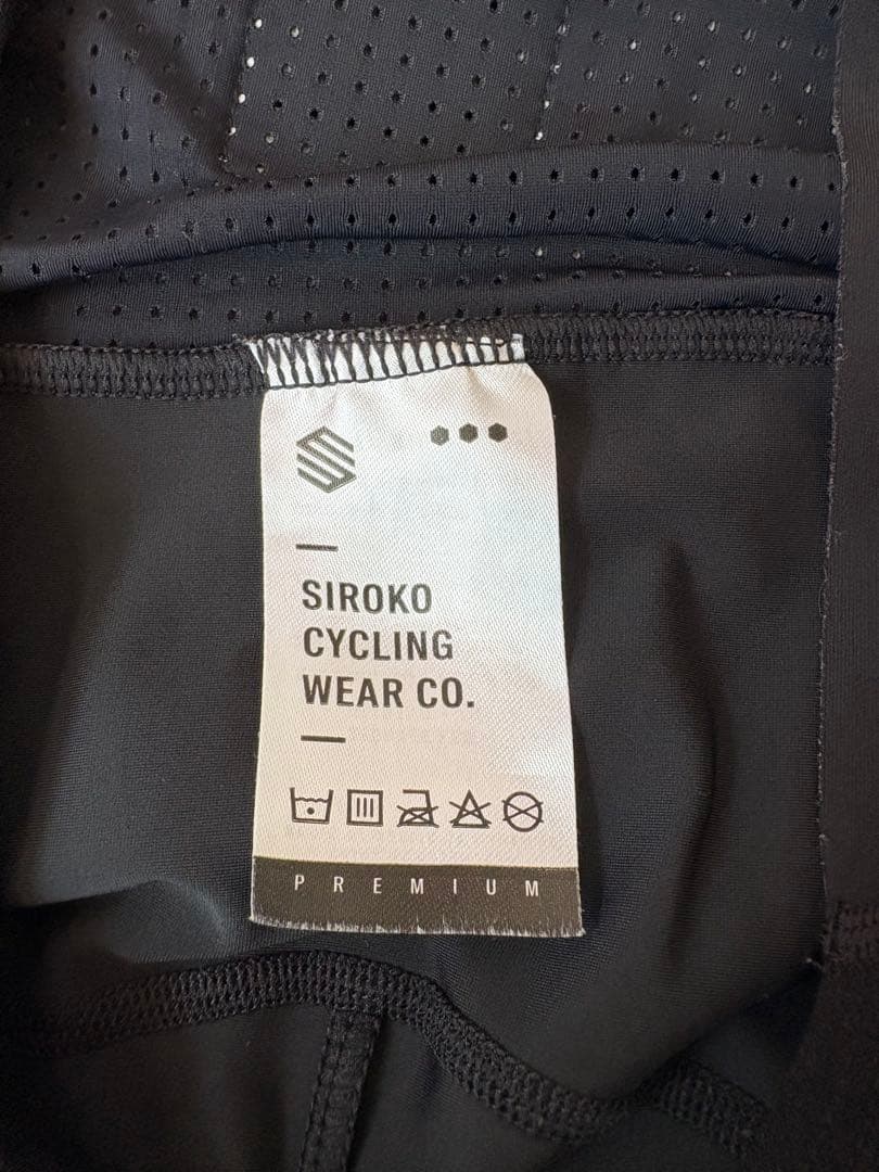 SIROKO SRX ビブショーツ Sサイズ ブラック