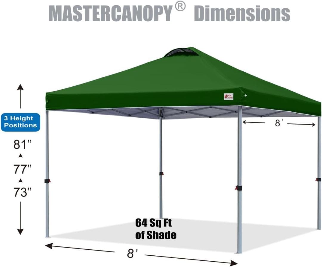 マスターキャノピー（MASTERCANOPY）ワンタッチタープテント