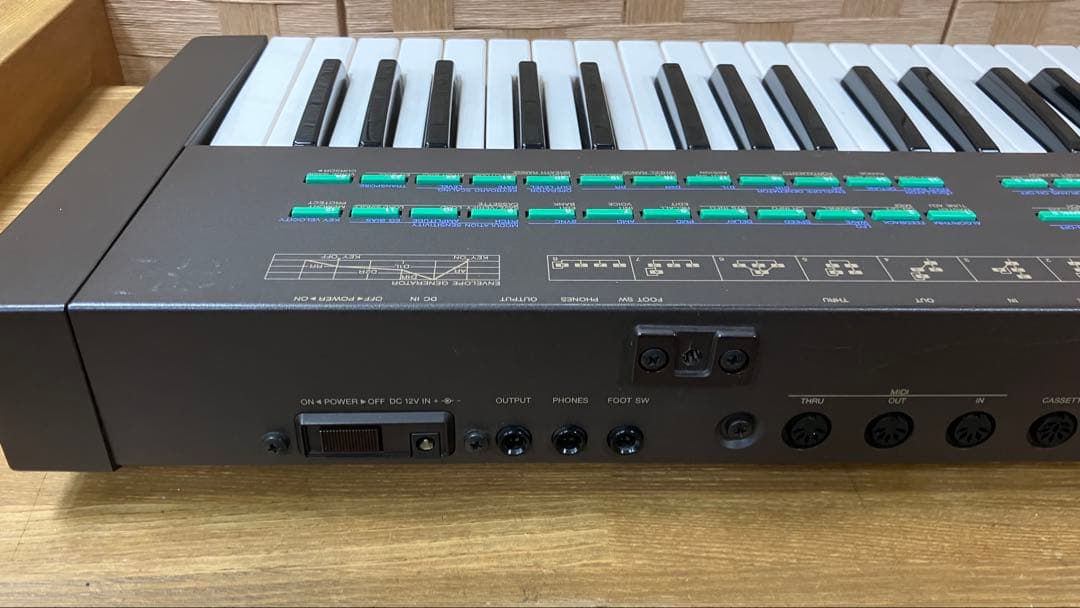 Yamaha DX27 FM音源キーボード ヤマハシンセサイザー　付属品多数