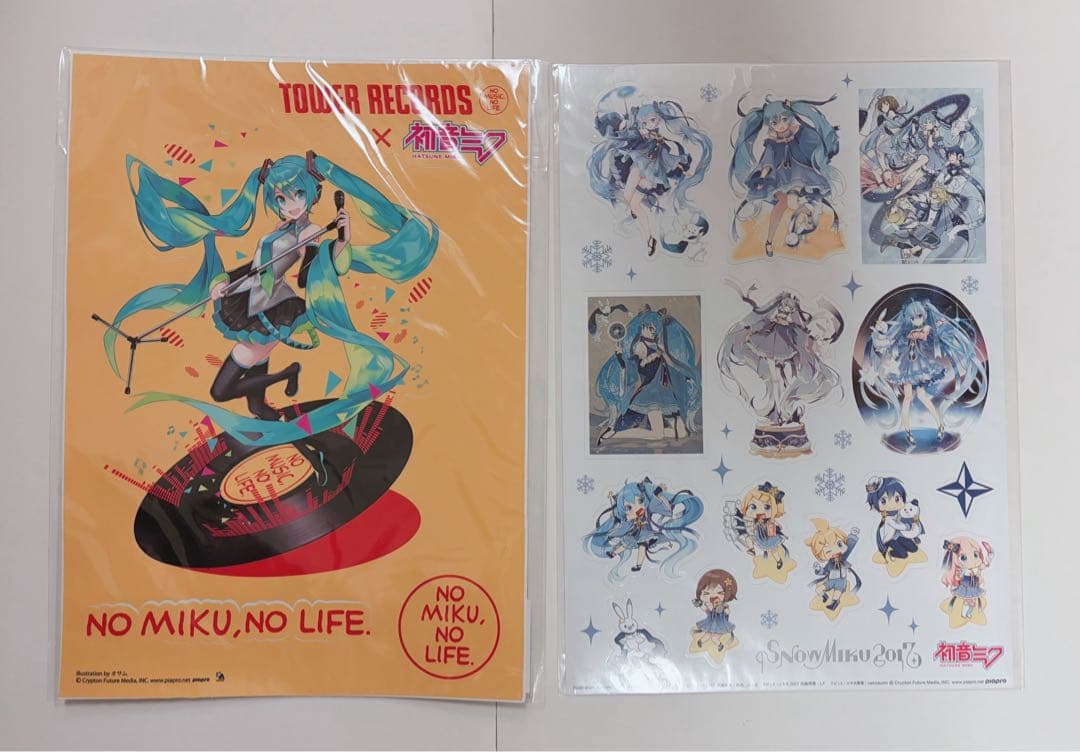 初音ミク クリアファイル セット まとめ売り 雪ミク 桜ミク Rella 赤倉