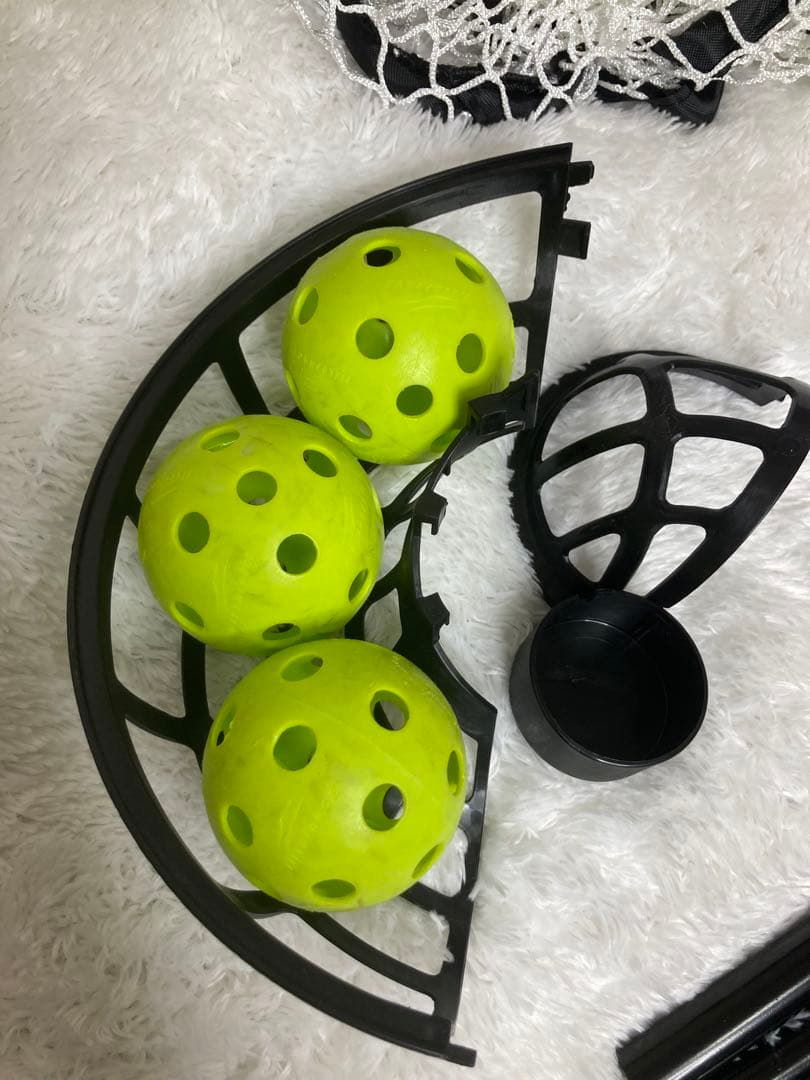 バッティングネット　オートリターン　フロントトス　アダプター付き