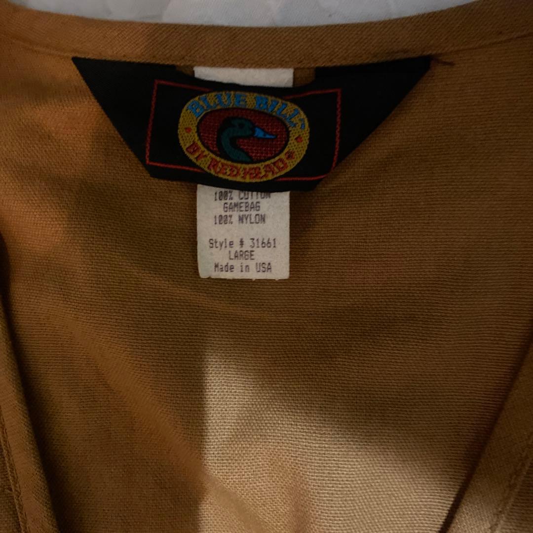 True Mills フィッシングベスト L BLUE BILL ビンテージ