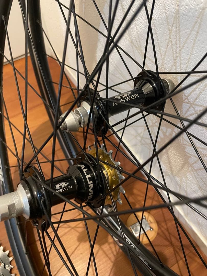 BMXホイールセット ANSWERアルミハブ TIOGAタイヤ キッズ 子供