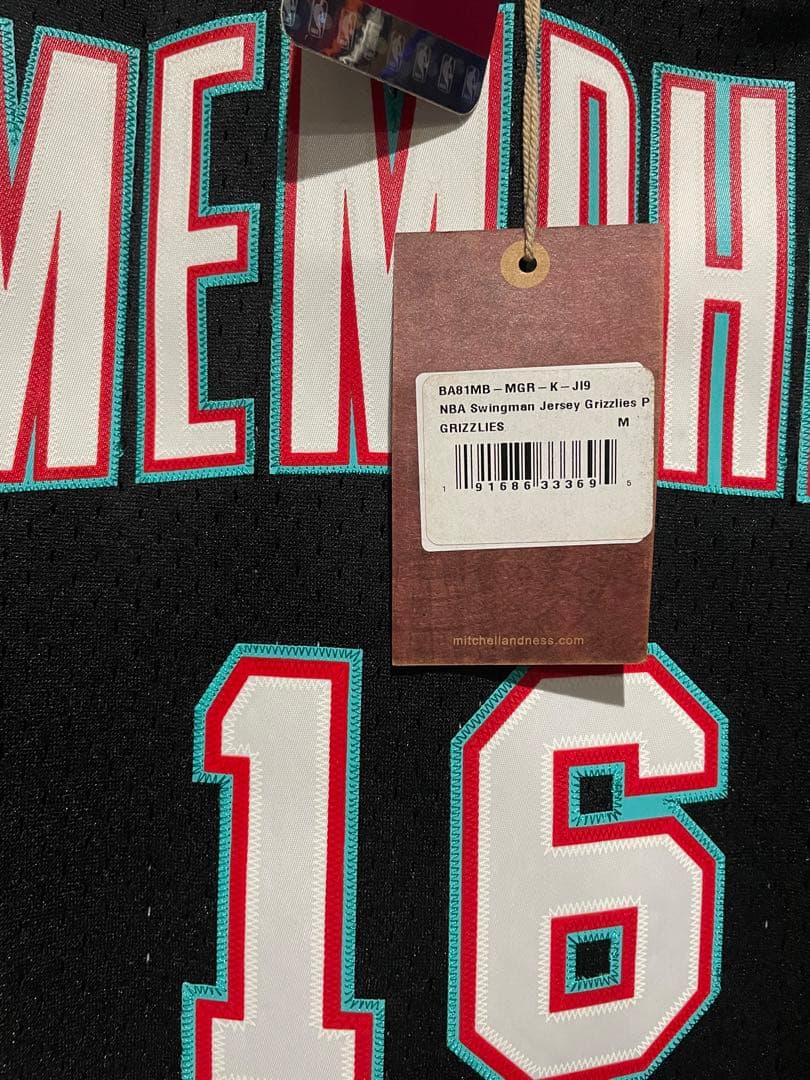 【希少・復刻限定・新品・未着用】パウ・ガソル NBA メンフィス・グリズリーズ
