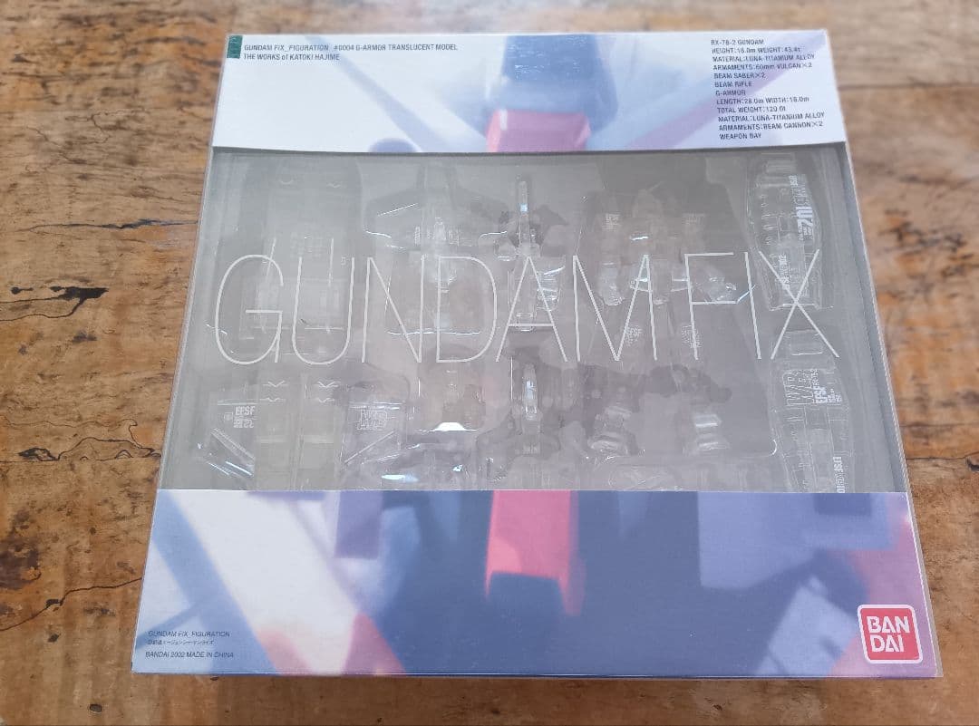 GUNDAM FIX RX-78 フィギュアセット#0004　外箱有り