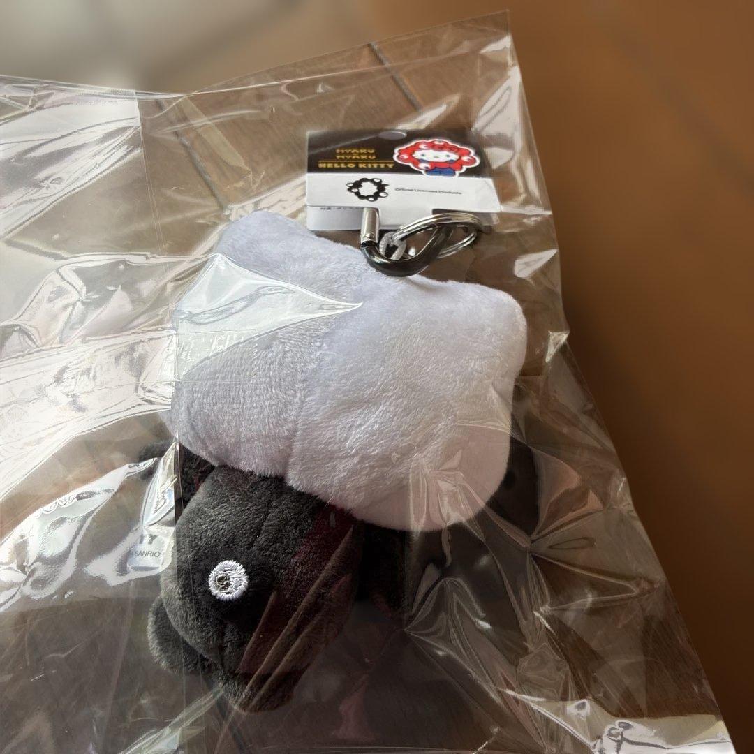 ミャクミャクコラボハローキティ ぬいぐるみ キーホルダー