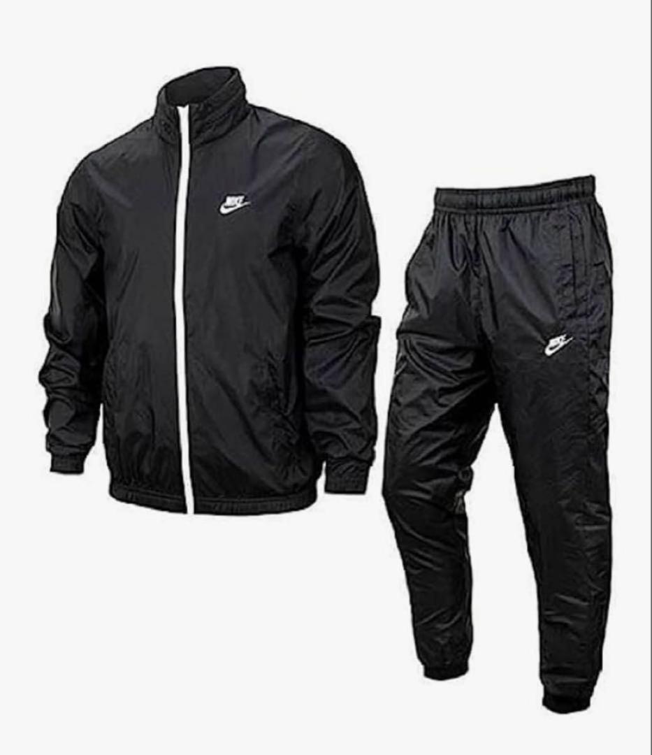 【新品】NIKE ウーブン トラックスーツ セットアップ L ブラック