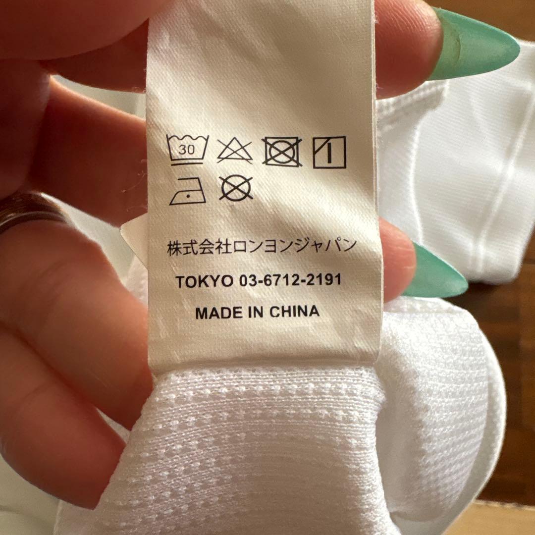 美品　SY32 ホワイト ポロシャツ M