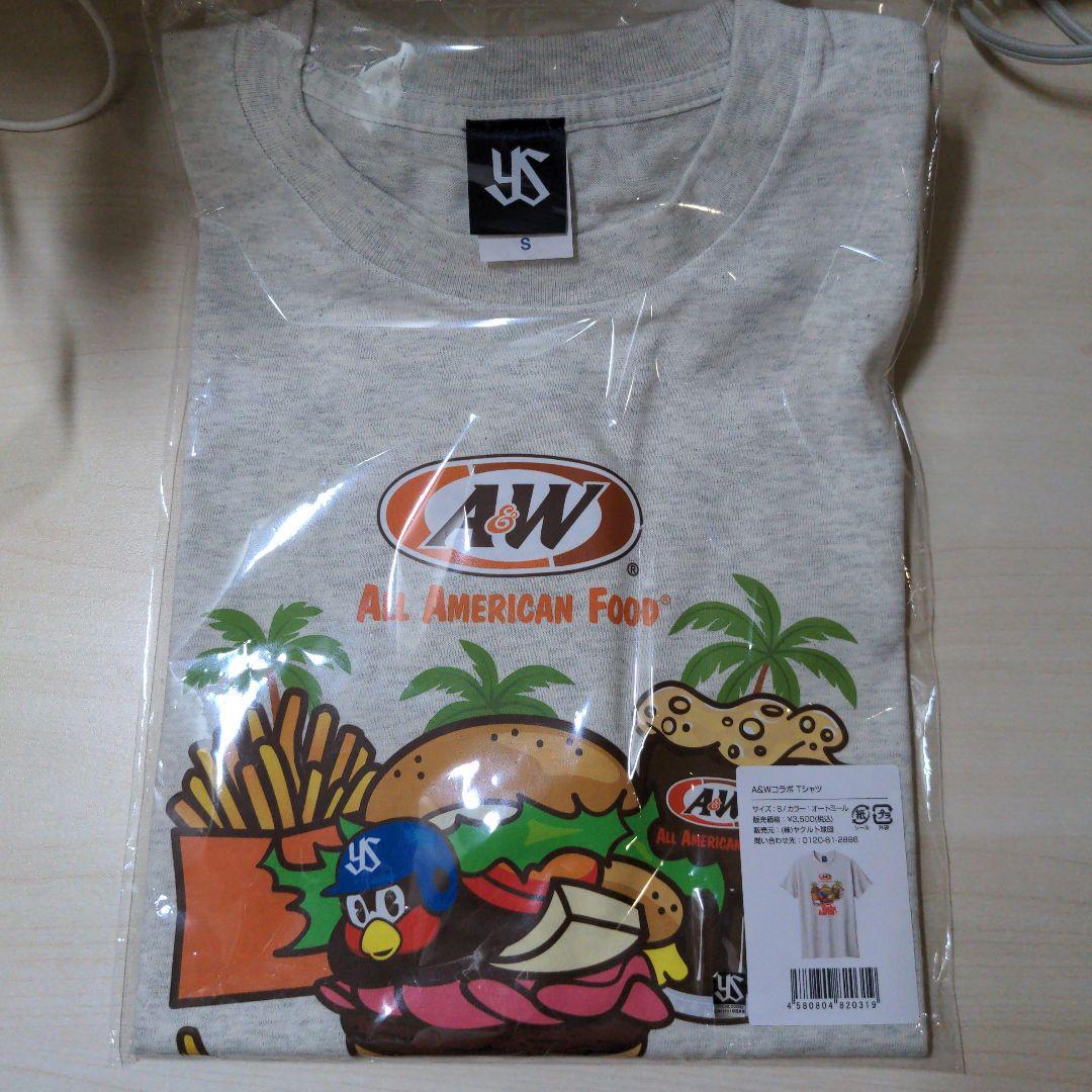 東京ヤクルトスワローズ A&W コラボ Tシャツ