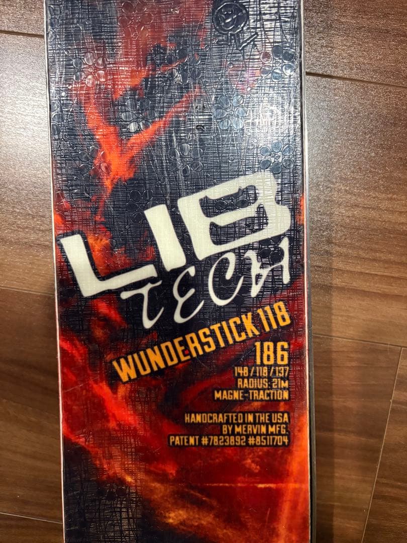 スキー LIB TECH WUNDERSTICK 118 186cm