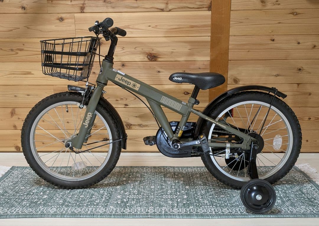 【京都市内手渡し限定】JEEP自転車 18インチ