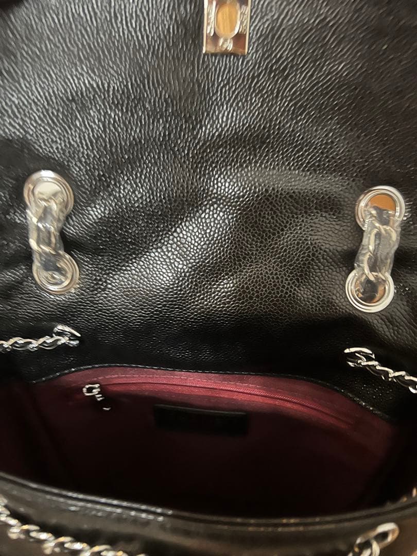 ノベルティ　CHANEL シャネル　ブラック　リュック　新品　シルバー金具