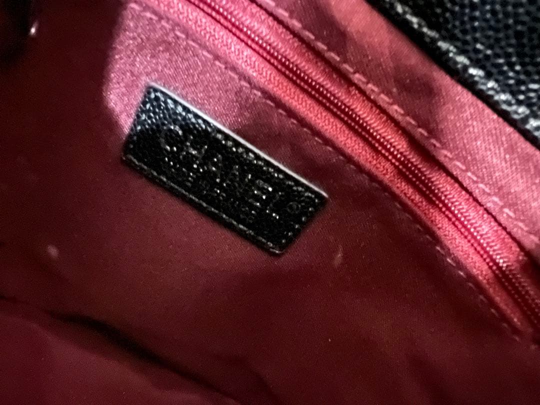 ノベルティ　CHANEL シャネル　ブラック　リュック　新品　シルバー金具