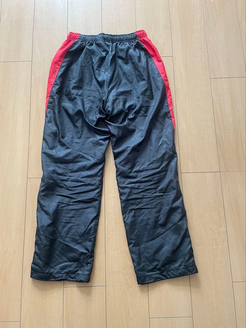 ナイキ NIKE ウインドブレーカー上下 赤黒 メンズ Lサイズ