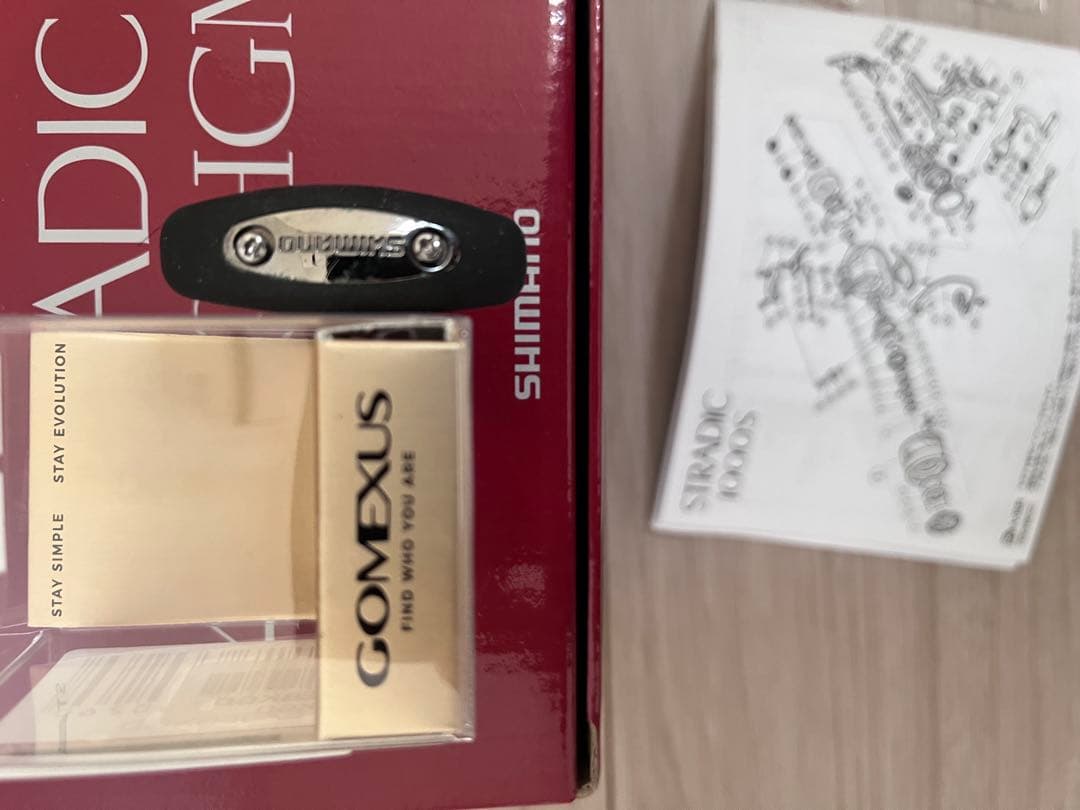 SHIMANOSTRADIC4000HG スピニングリール ゴメクサスノブ交換済