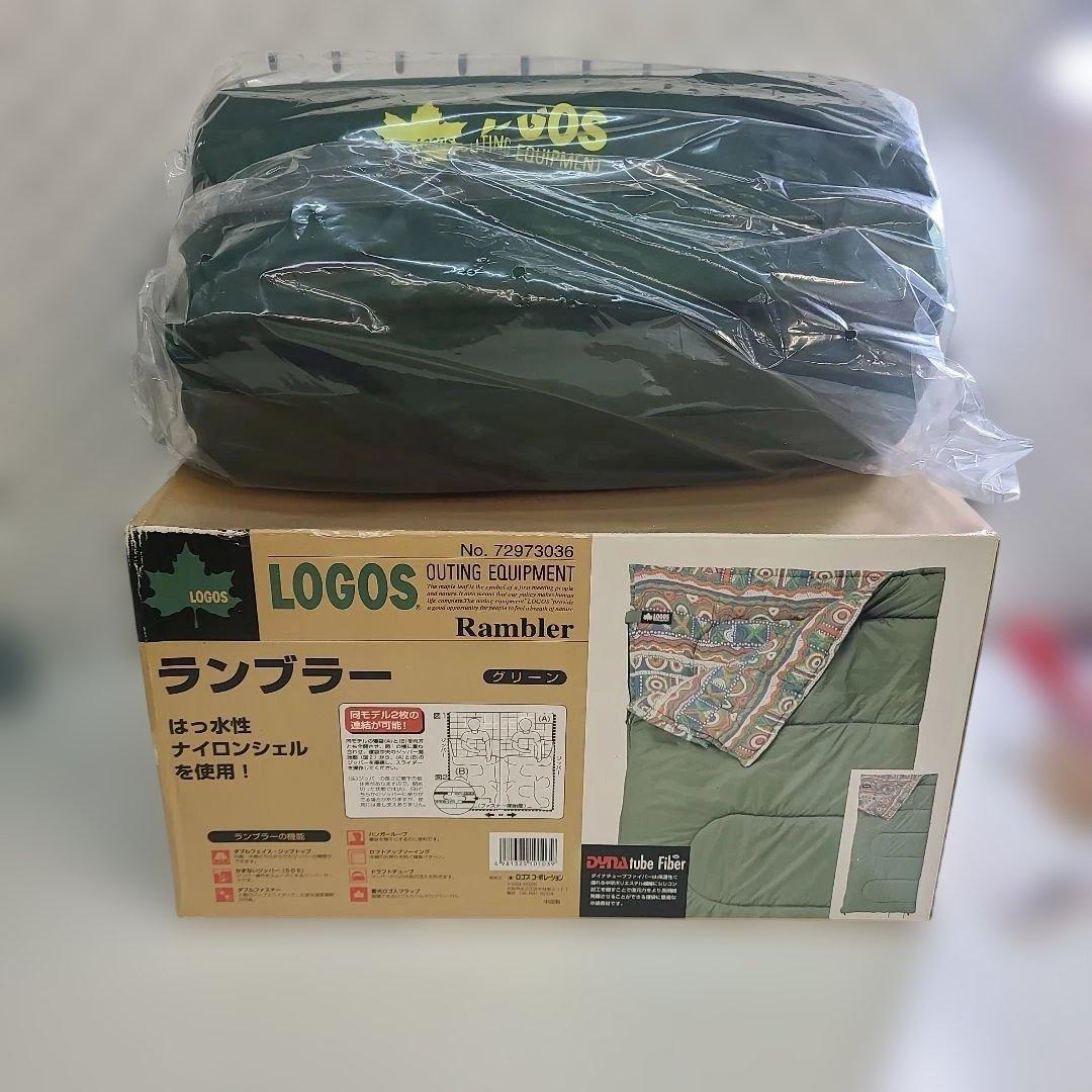 新品未使用 LOGOS 寝袋　ランブラー　キャンパー　2つセット