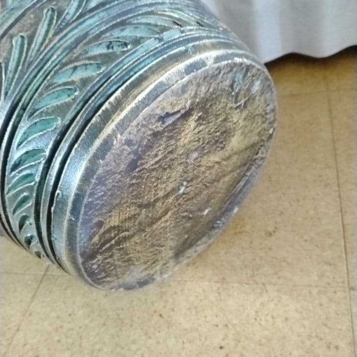 アンティーク傘立て　傘立て　陶器　置物　オブジェ
