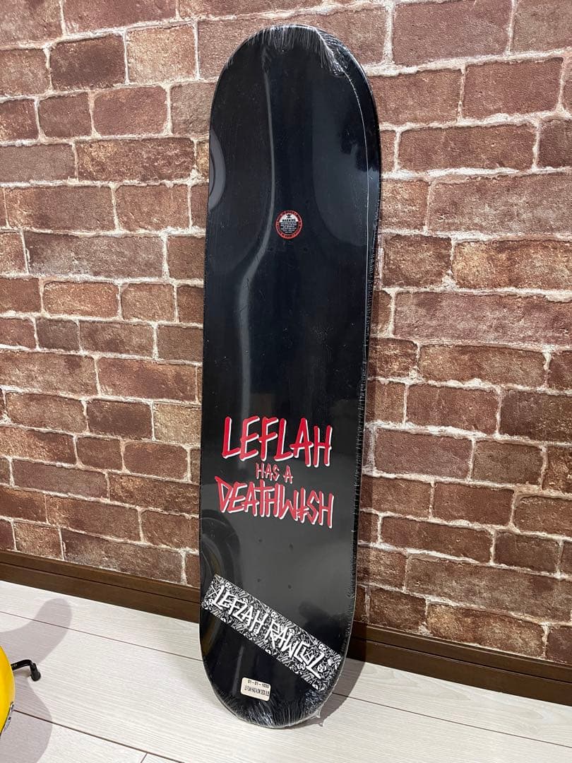 完売品 LEFLAH × DEATHWISHコラボデッキ 未使用