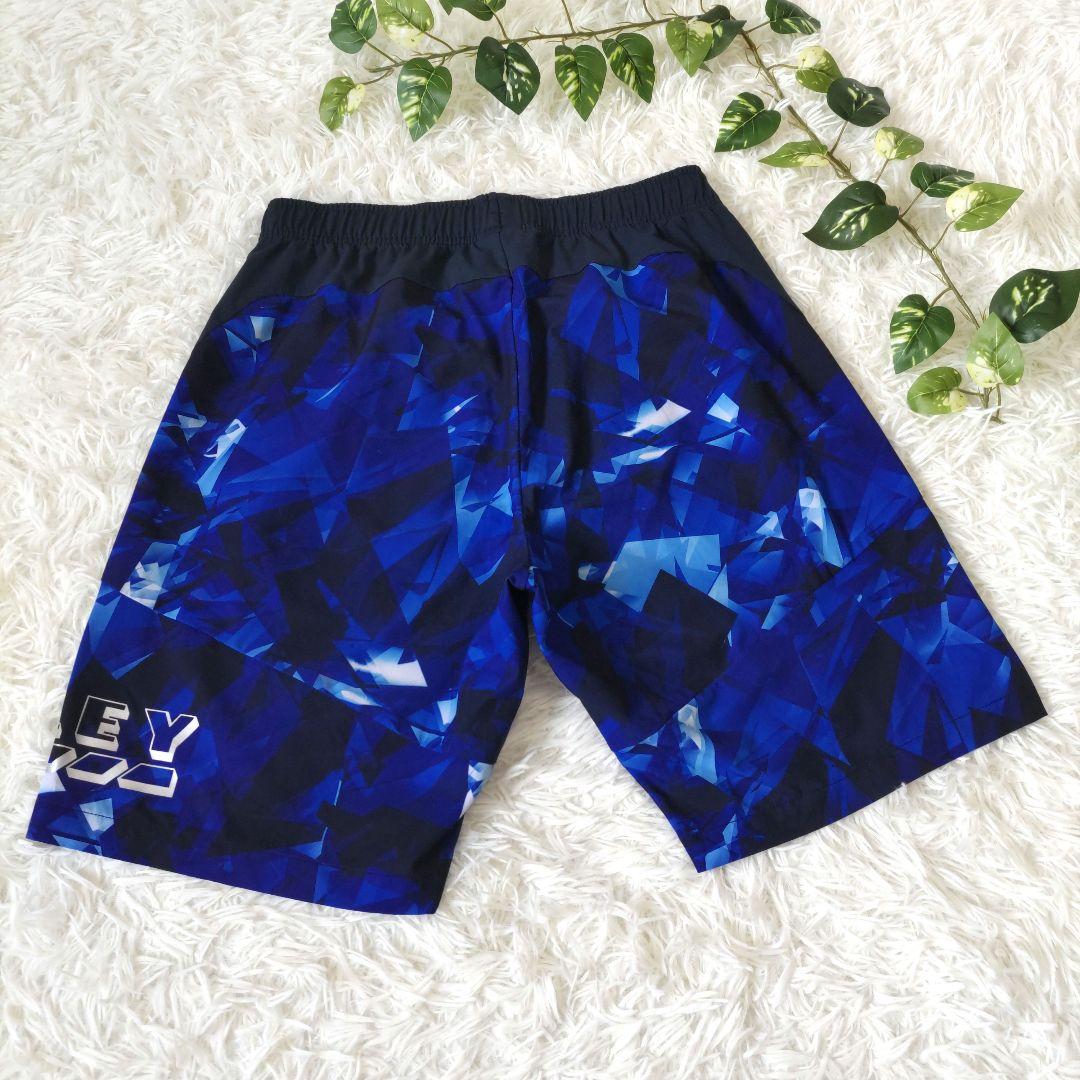 【ほぼ未使用】OAKLEY　STRIKE WIND　セットアップ　L　ブルー