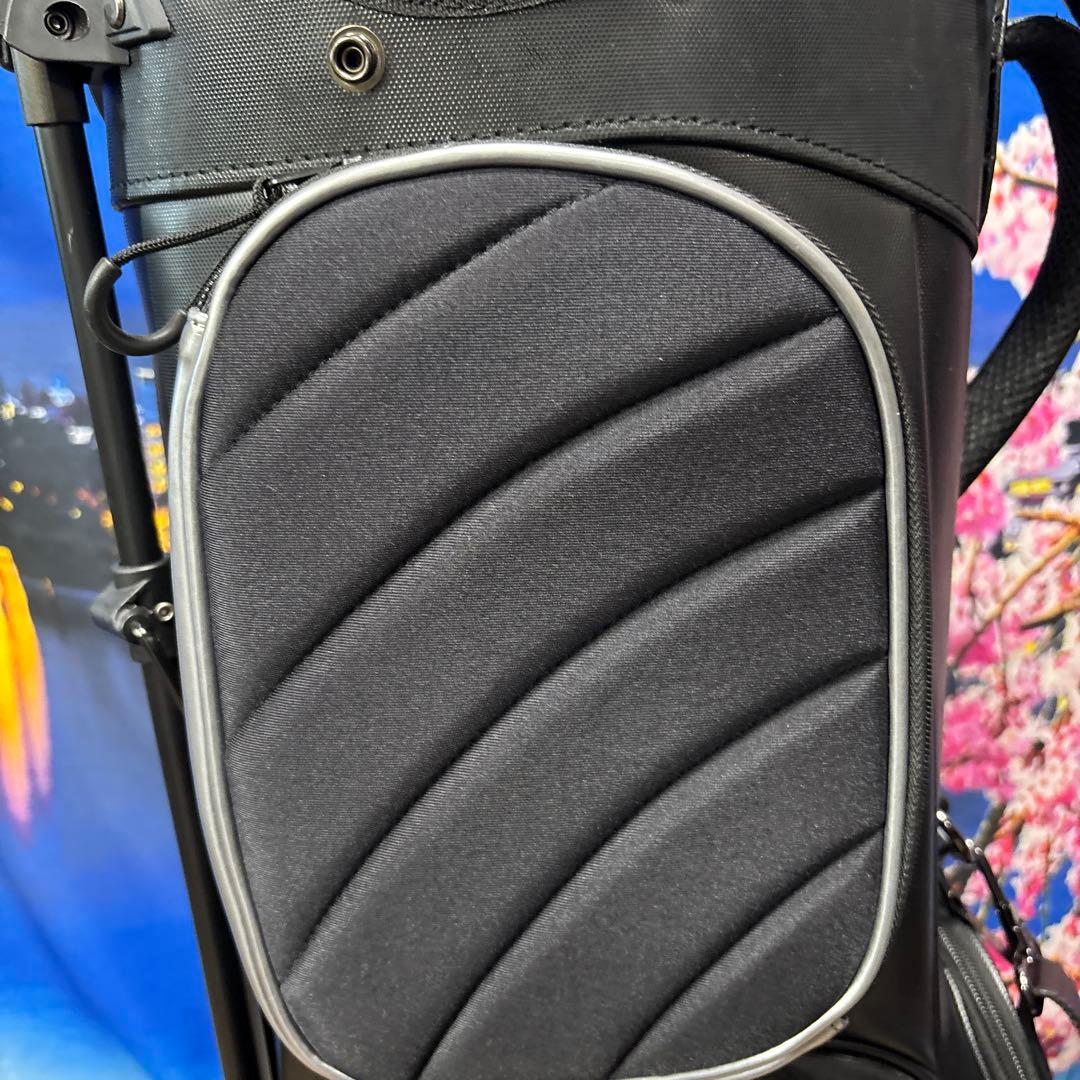 寶BX-1202 PRGR プロギア スタンド式 キャディバッグ ブラック