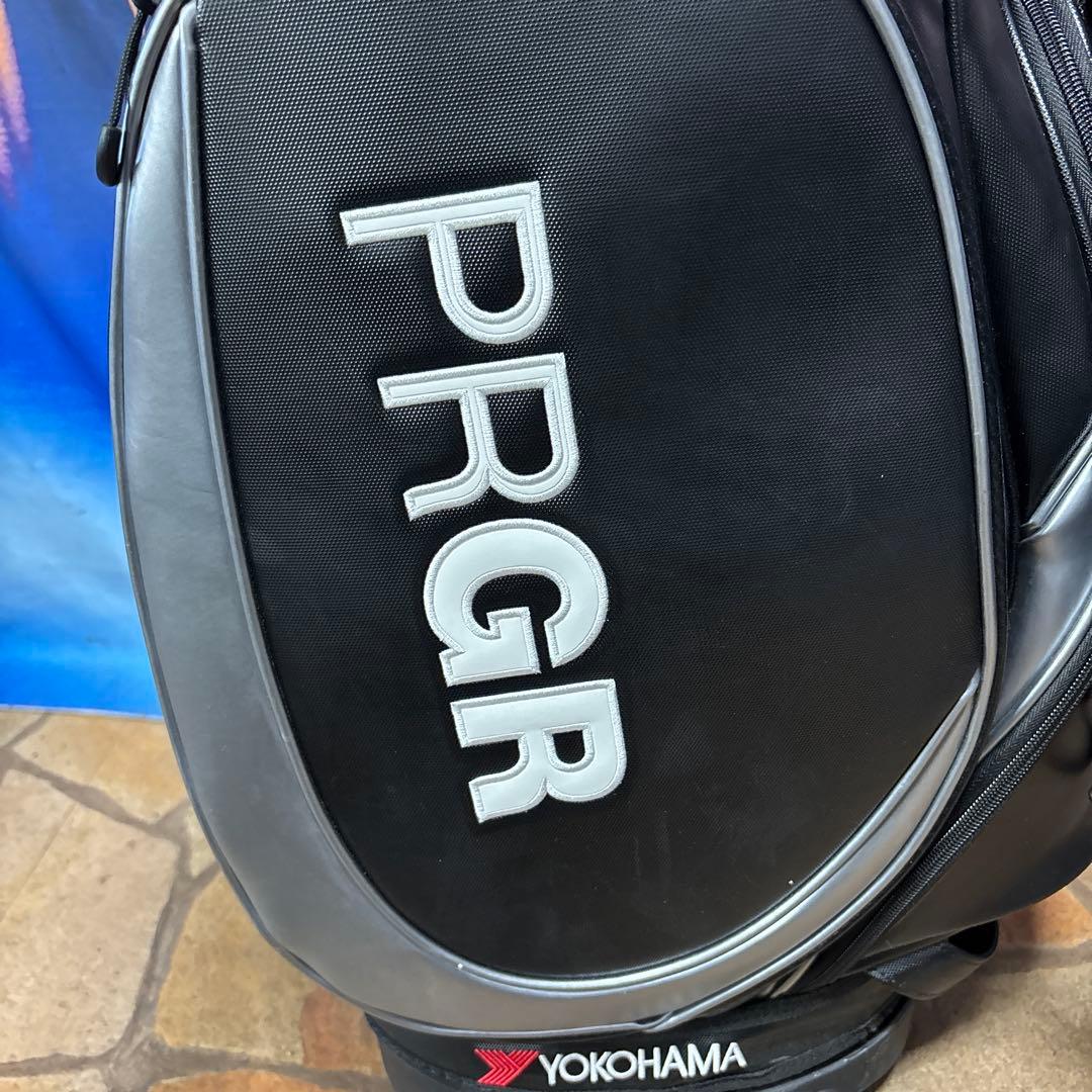 寶BX-1202 PRGR プロギア スタンド式 キャディバッグ ブラック