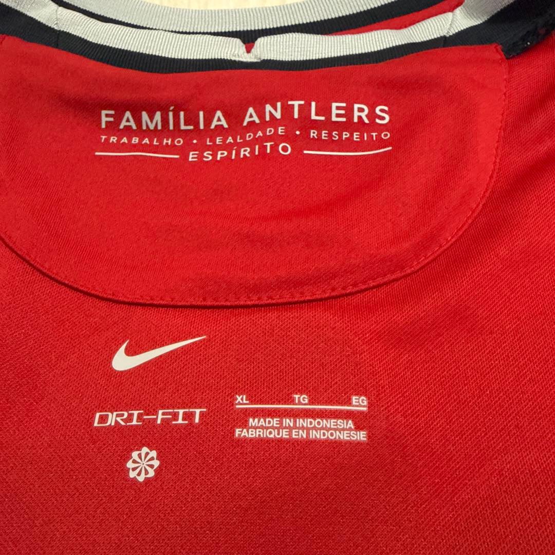 ANTLERS 12番シャツ Nike 赤色