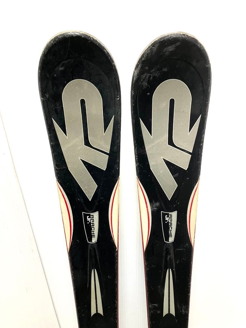◆K2 apache◆スキー板 136 ロシニョール ビンディング付き ジュニア