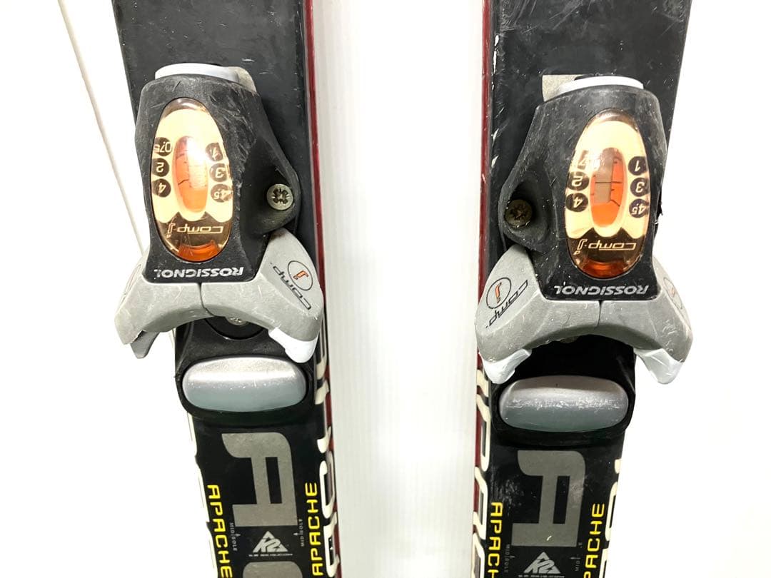 ◆K2 apache◆スキー板 136 ロシニョール ビンディング付き ジュニア