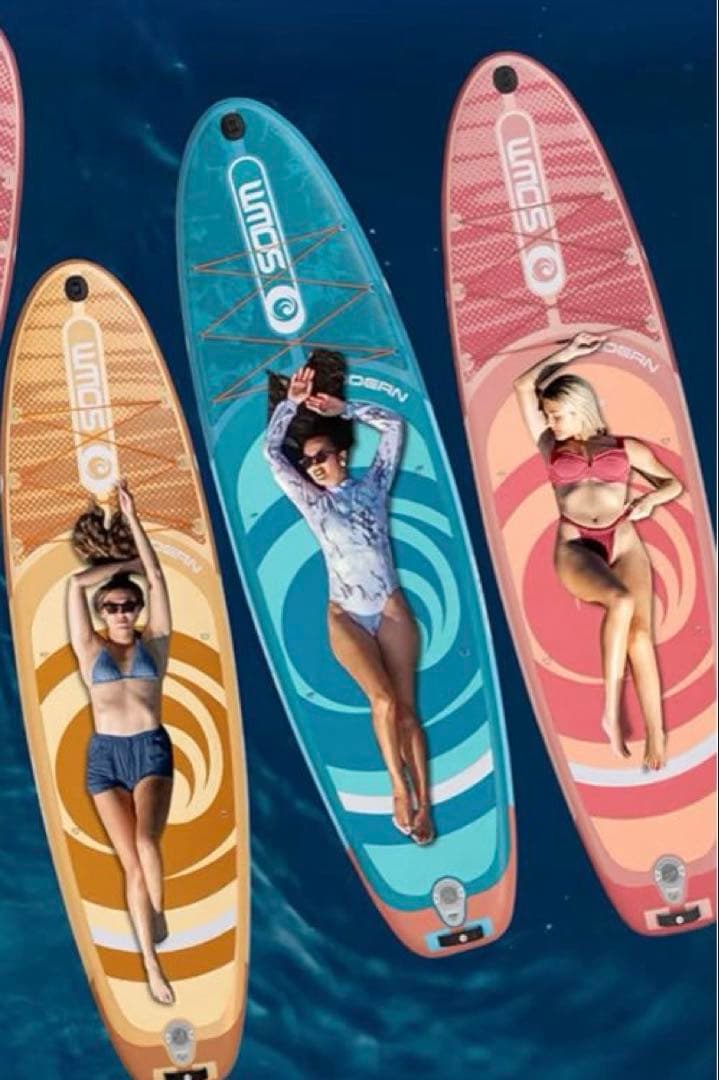 インフレータブル supボード⭐️サップボード ブルー 10'6''*33\"*6\"