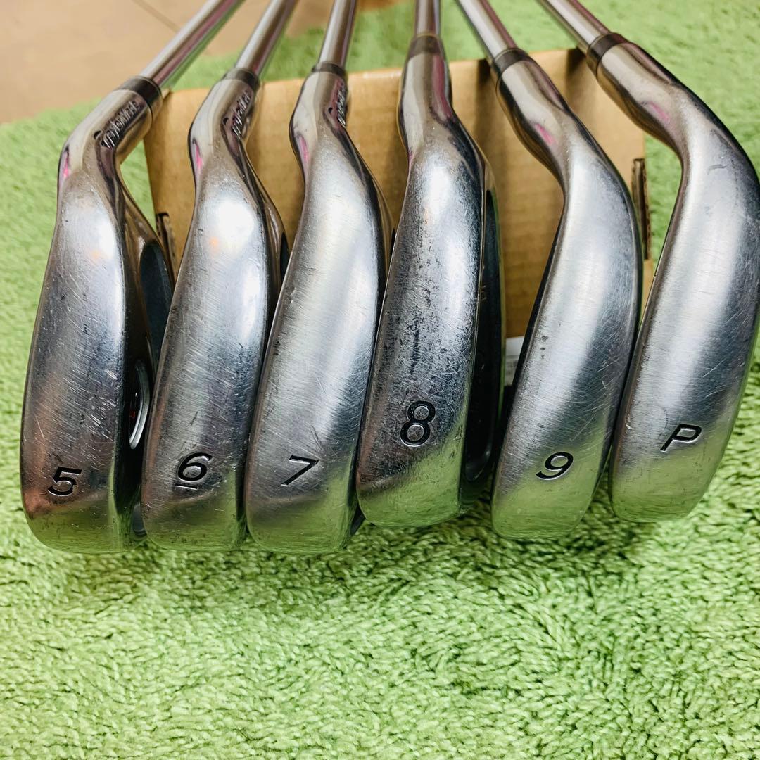 【アイアンセット】TaylorMade rac r5 他 6本セット 5-9.P