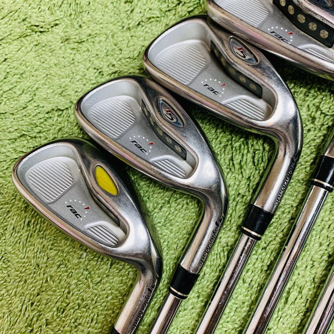 【アイアンセット】TaylorMade rac r5 他 6本セット 5-9.P
