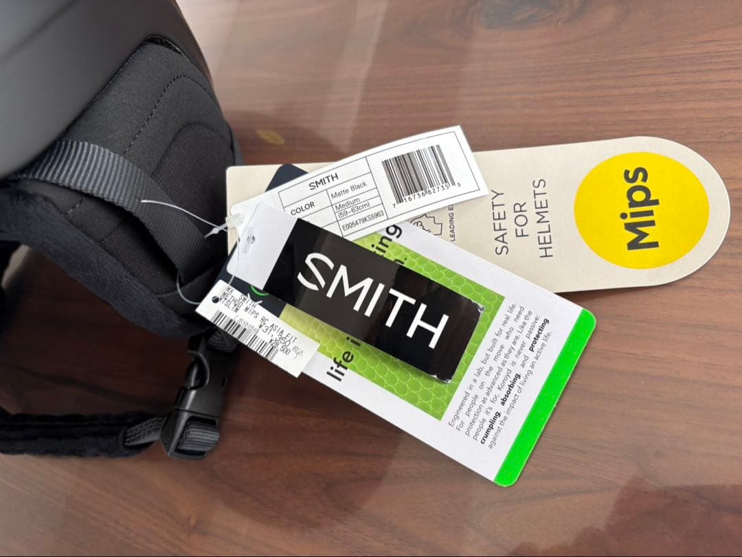 SMITH メソッド MIPS ヘルメット M Asia Fit 黒 未使用