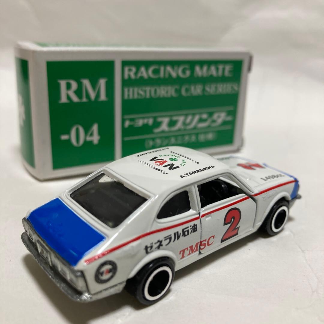 トミカトヨタスプリンター1400クーペ　VANヂャケットVAN　ヒストリックカー