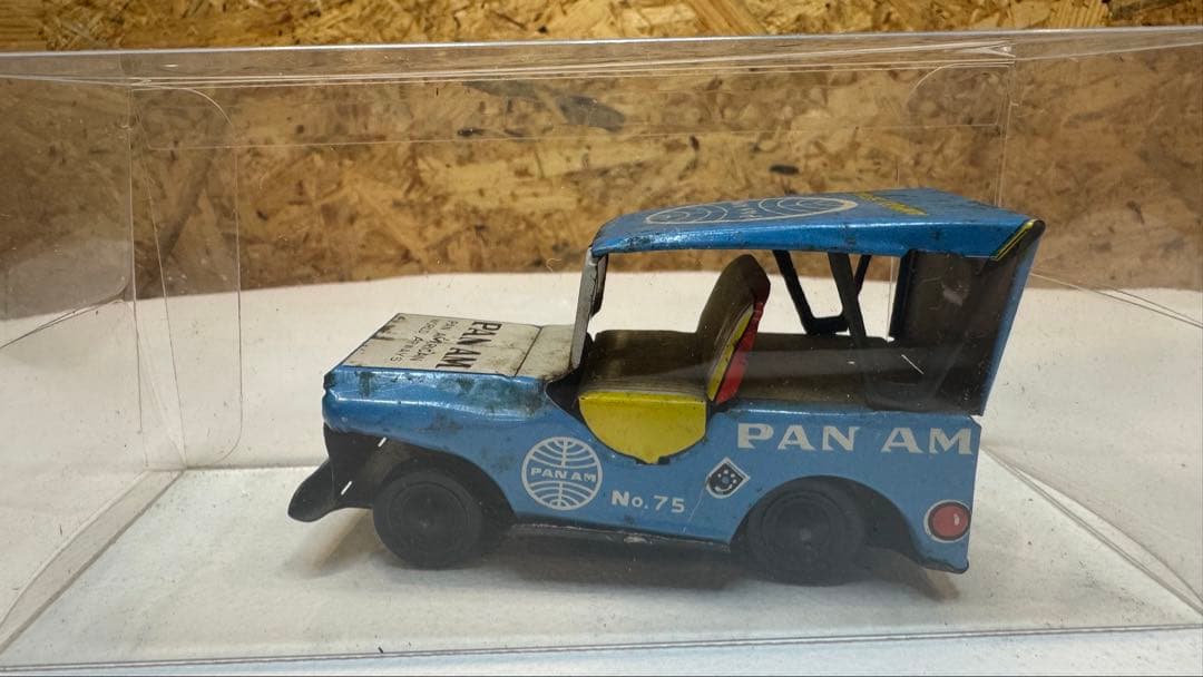 Pan Am パンアメリカン航空　ブリキ　ミニカー 野村トーイ　昭和レトロ