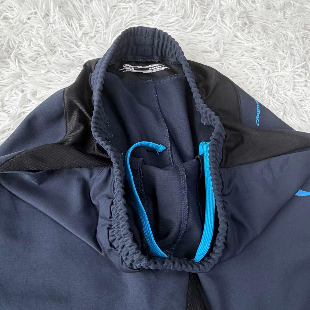 美品　OAKLEY オークリー　ジャージ　上下セット　ネイビー　ブルー
