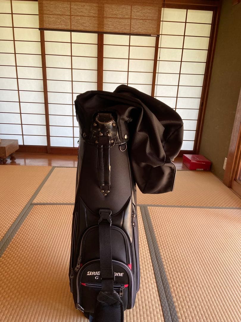 BRIDGESTONE ブラック キャディバッグ