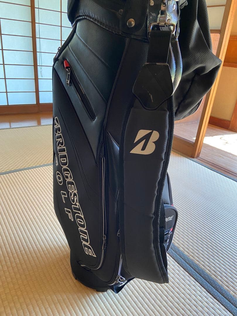 BRIDGESTONE ブラック キャディバッグ