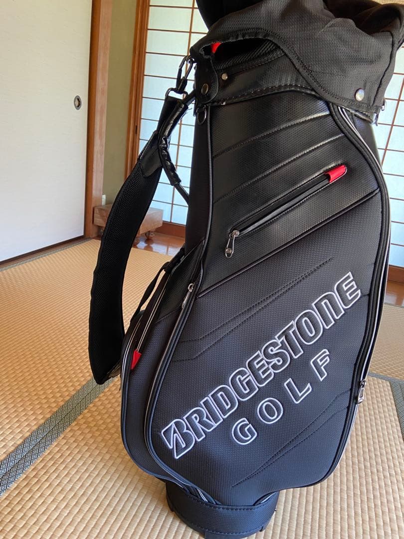 BRIDGESTONE ブラック キャディバッグ
