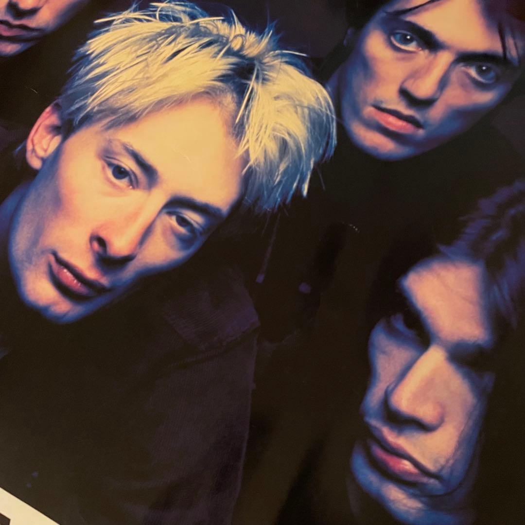 90s デッドストックRADIO HEAD 大判ポスター