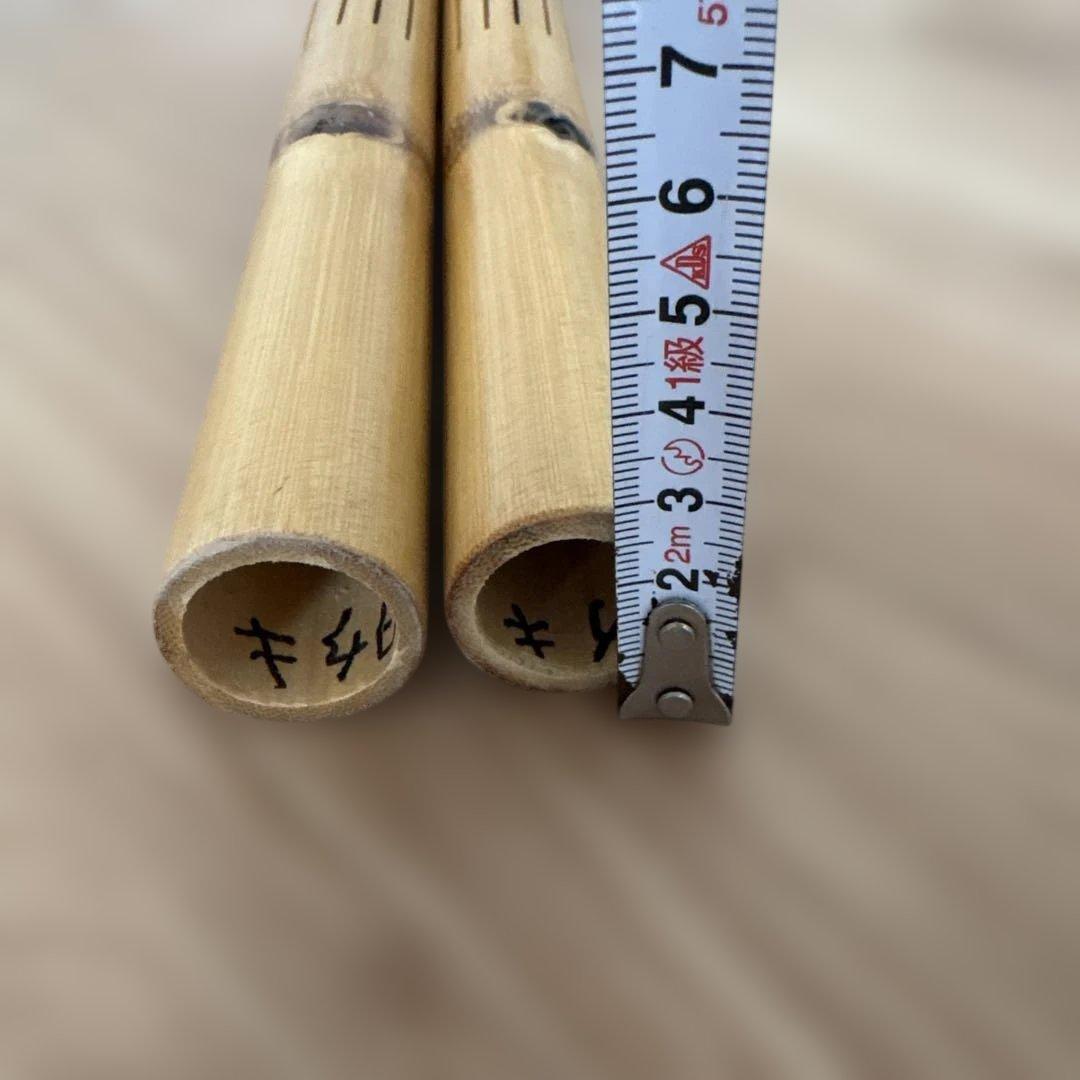 プイリ　竹製フラダンス用道具 2本セット 約50.5cm