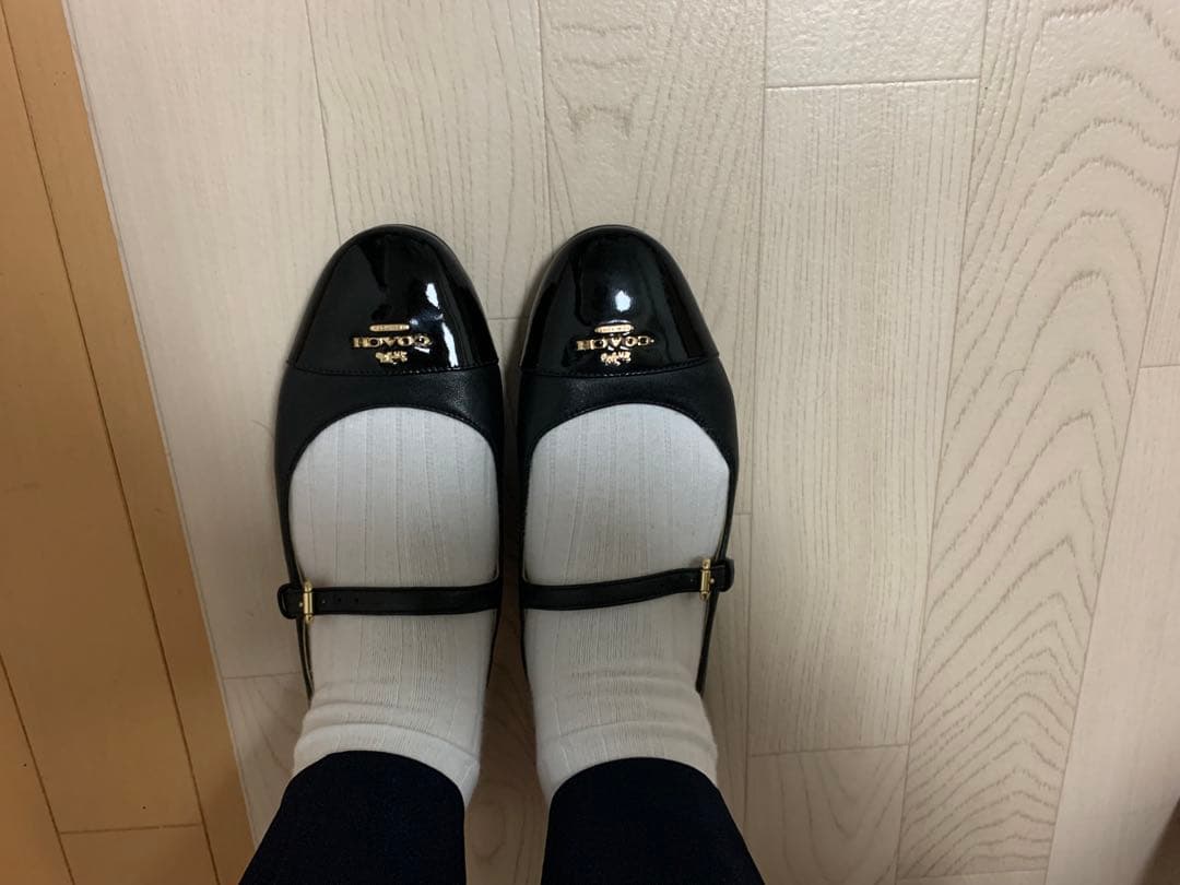 コーチ　バレエシューズ　25cm お値下げ中‼️