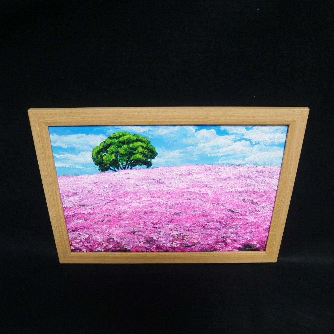 油絵 油彩 油彩画 絵 絵画【桃色吐息】