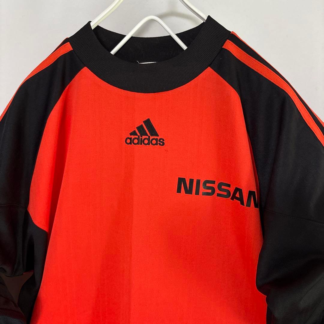 美品 希少 adidas NISSAN ユニフォーム 川口能活 直筆サイン入り