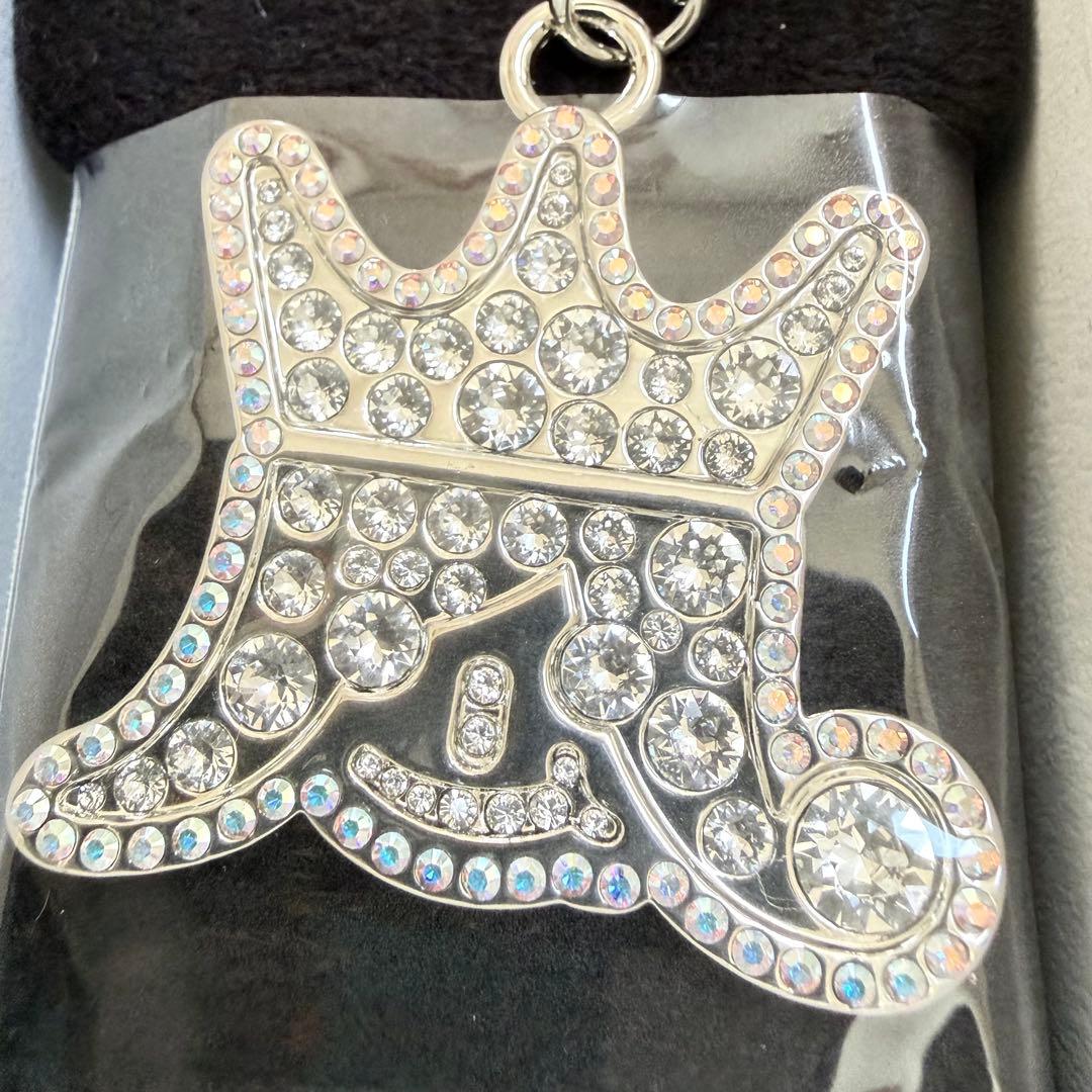 【新品】嵐を旅する展覧会 スワロフスキー キーホルダー（シルバー）