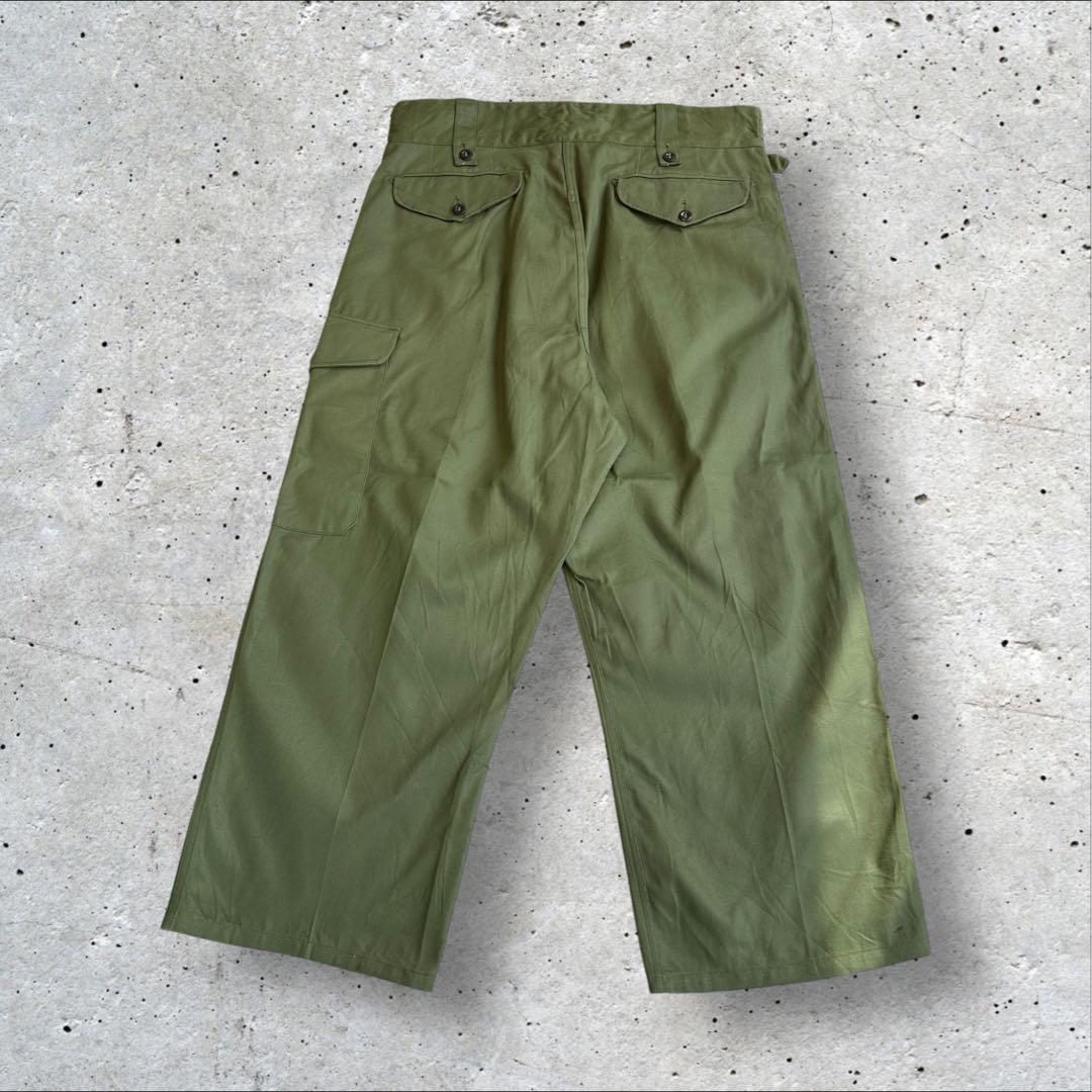 60s オーストラリア軍 グルカ パンツ L 古着 ヴィンテージ 実物 カーゴ