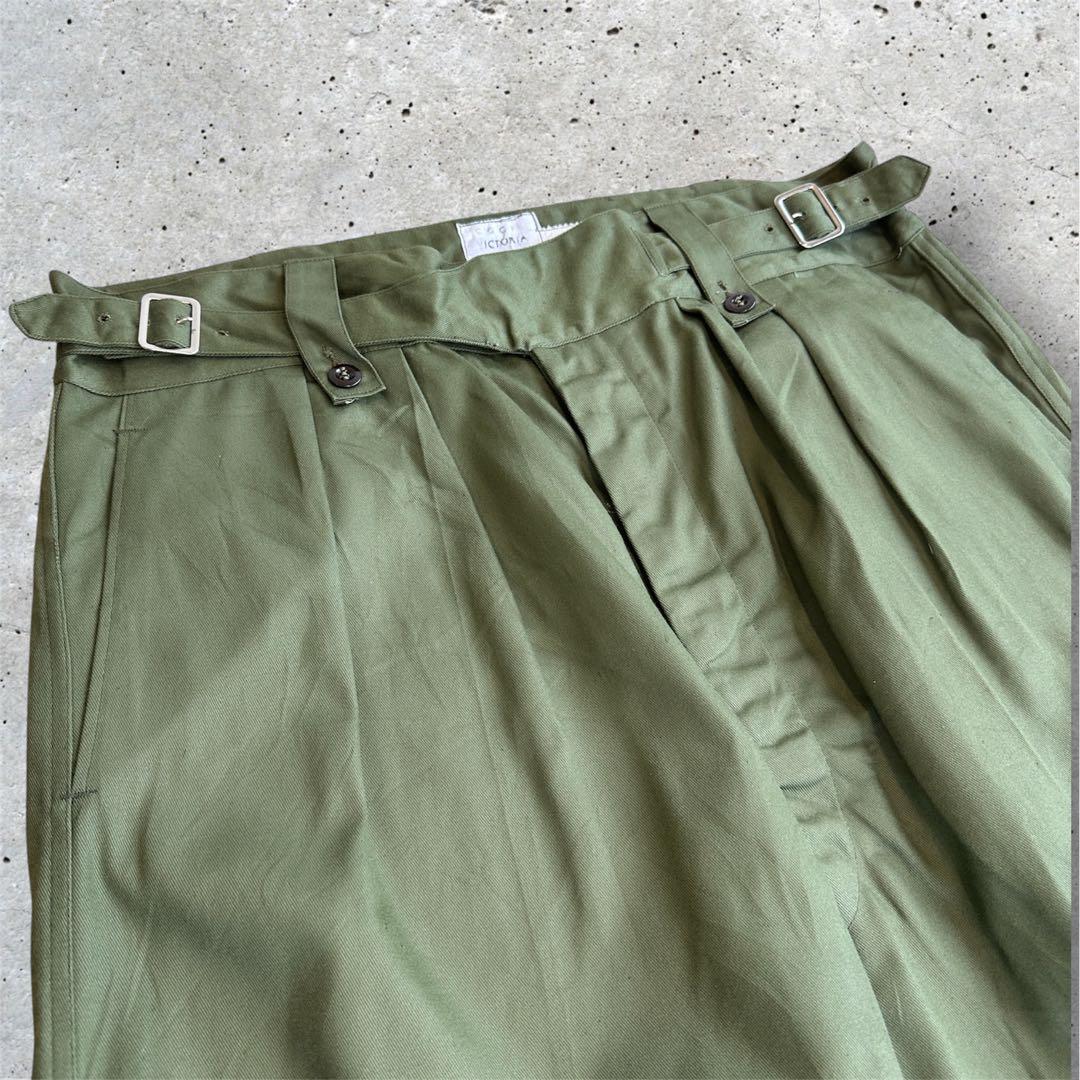60s オーストラリア軍 グルカ パンツ L 古着 ヴィンテージ 実物 カーゴ