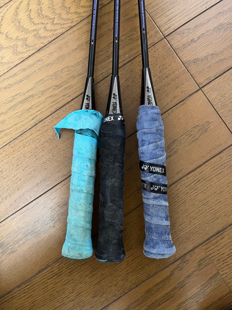 【断捨離】BORON200 ヨネックス バドミントンラケット 3本セット