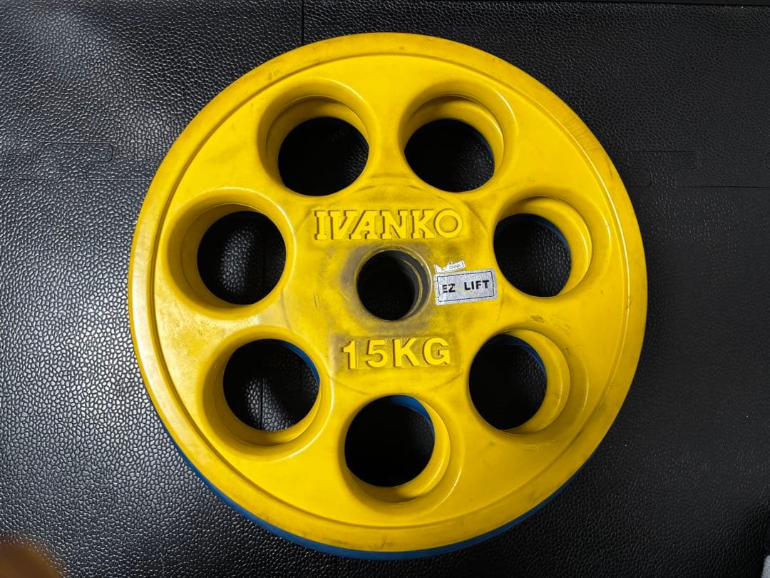 IVANKO(イヴァンコ) オリンピックラバーEZプレート135kgセット